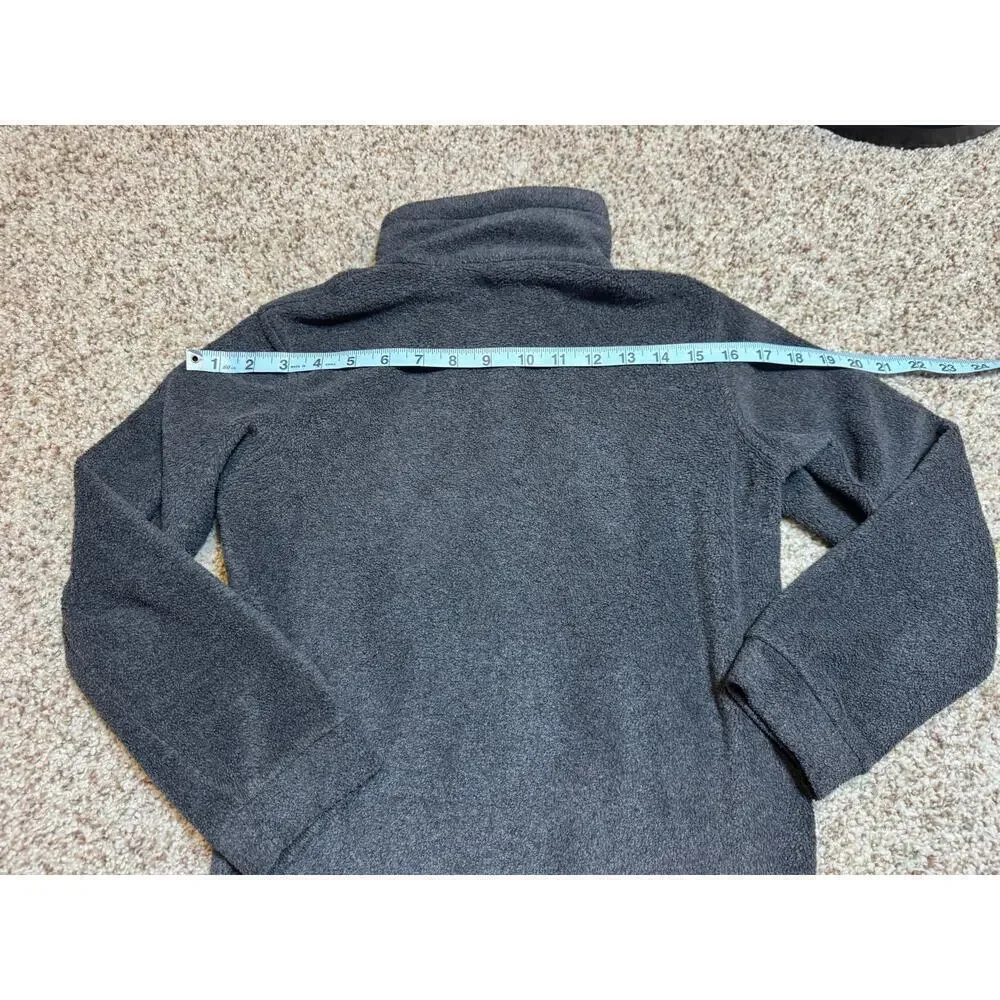COLUMBIA Boys zip up Hoodie/Sweatshirt/Fleece, size 10-12; Dark Gray
